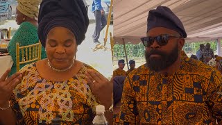 GABRIEL AFOLAYAN amp MOJI AFOLAYAN AT KUNLE amp AREMU AFOLAYAN MOM BURIAL [upl. by Eednar572]