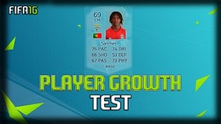 FIFA 16  Renato Sanches CM  Growth Test  Gameplay [upl. by Laon]