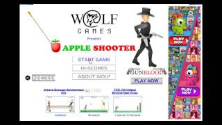 GunBlood Quaterback challenge 2009 Apple Shooter by Wolf Games [upl. by Gervais]