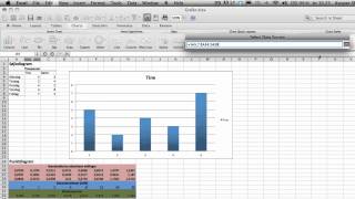 Excel Video 05 Søjle Diagrammer [upl. by Nyrak]