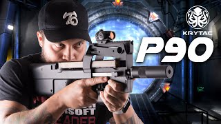 Airsoft P90 AEG by Krytac  The Only One You Will Ever Need  RedWolf Airsoft RWTV [upl. by Edsel]