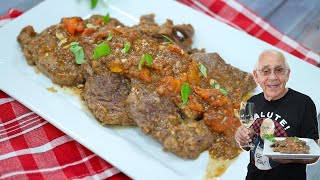 Ribeye Steak Pizzaiola Recipe [upl. by Amiaj]