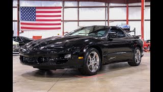 2001 Pontiac Firebird Trans Am Firehawk Edition For Sale  Walk Around Video [upl. by Yakcm]