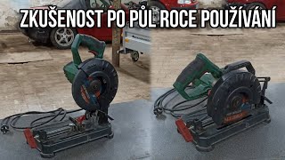 Recenze PARKSIDE Řezné brusky na kov PMTS 180 A1 Po Půl Roce Používání [upl. by Sami462]