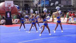 Mavs Dancers a NBA Fanzone Milano [upl. by Vacuva]