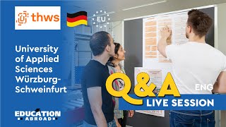 Technical University of Applied Sciences WürzburgSchweinfurt  Study in Bavaria Scholarships  QampA [upl. by Adnalor]