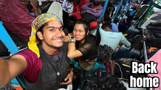 യാത്ര അവസാനം വീട്ടിലേക്ക്  odisha to kerala local train journey [upl. by Judson]