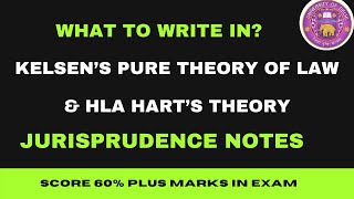 Kelsen’s Pure Theory of Law amp HLA Hart’s Theory Jurisprudence [upl. by Imoian657]