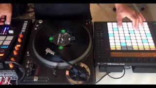 Vestax PDX 3000  PUSH Controlled  By Fernando Midi [upl. by Welker677]