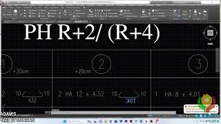 CALCUL ET FERRAILLAGE DE NERVURES DUN PLANCHER HOURDIS [upl. by Doretta177]