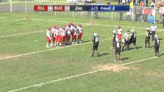 Ellet Orangemen vs Buchtel Griffins Football  October 12 2013 [upl. by Eidnarb]