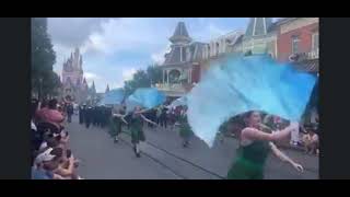 Brick Memorial High School Band In Disney Parade 2023 [upl. by Flossy]