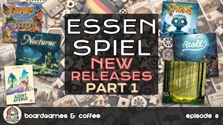 Essen Spiel 2024 New Releases – 1st Impressions Part 1 [upl. by Gregoor]