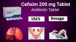 Cefixim 200mg tablet review in English Uses Dosage Safety Advice Sideeffects [upl. by Orelle]