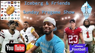 Iceberg and Friends Sunday Pregame Show  Week 10 [upl. by Bertram807]