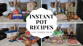 4 QUICK amp EASY INSTANT POT RECIPES  DUMP amp GO INSTANT POT RECIPES  EASY SLOW COOK DINNER RECIPES [upl. by Dasi465]