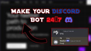 Make your Discord Bot 247 for free  KiriXen [upl. by Quinlan835]