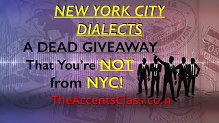 New York City Dialects Dead Giveaway Youre NOT From NYC [upl. by Ydnec]