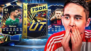 Opening BOTH TRADEABLE 750K Bundesliga TOTS Packs [upl. by Ellehcer282]