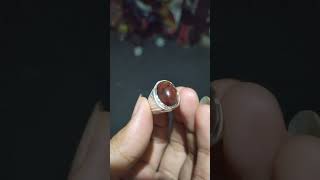 Natural Red Moss Agate gemstone lumutsuliki mossagate diamond jewellery payakumbuh [upl. by Church59]