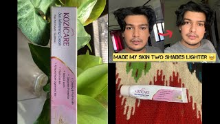 Kozicare Skin Whitening Cream Review  Non Sponsored [upl. by Aillil]