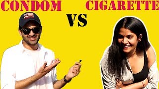 CONDOM VS CIGARETTE  Logon Ki Bakchodi Sid  Siddhartth Amar [upl. by Amhsirak]