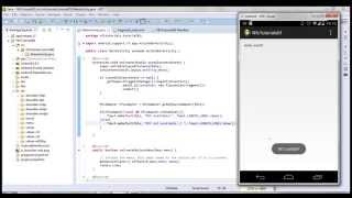 Android NFC Tutorial 01  Getting Started  How to create an NFC enabled application [upl. by Yehs]