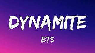 BTS  Dynamite Lyrics  BTS [upl. by Elrem919]