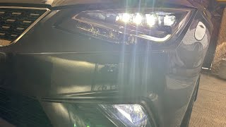 Activate Low Beam  Fog Lights as Coming amp Leaving Home Seat Ibiza KJ 20182024  Bajas y Nieblas [upl. by Flita]