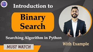 Lec48 Binary Search 👀 in Python 🐍  Complete DSA in Python [upl. by Manard478]