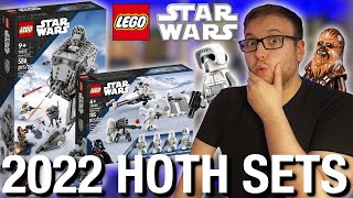 BATTLE PACKS SIND ZURÜCK amp HOTH ATST 😱  LEGO Star Wars 2022 Hoth Sets ❄️  LEGO News [upl. by Mozart]