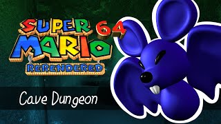 Hazy Maze Cave  Cave Dungeon  Super Mario 64 Rerendered [upl. by Daughtry]