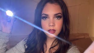 ASMR Examining The Skin On Your Face🔎 Light Triggers Glove Sounds less talking whispered [upl. by Anada262]