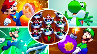 Mario amp Luigi Brothership  All Bros Attacks [upl. by Cristiona829]