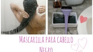 Mascarilla casera para cabello negro♡BeautyTipsByAle [upl. by Luna]