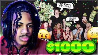 7 Strangers Decide Who Wins 1000 REACTION [upl. by Elleniad776]