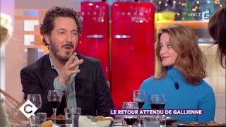 Guillaume Gallienne et Adeline dHermy au dîner  C à Vous  09112017 [upl. by Yerxa995]