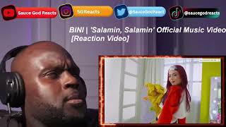 BINI  Salamin Salamin Official Music Video REACTION [upl. by Becht]