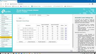 TPLink  Bandwidth control on router [upl. by Attevroc]