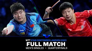 FULL MATCH  LIANG Jingkun vs MA Long  MS QF  WTTLanzhou 2023 [upl. by Otreblanauj]