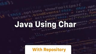 java using char [upl. by Arada]