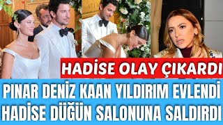 PINAR DENİZ KAAN YILDIRIM DÜĞÜNÜ HADİSE OLAY OLDU [upl. by Atikam]