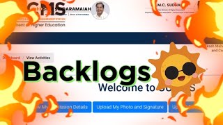 Sem Backlogs  Golden Chance  Another Chance for clear backlogs 🥳 uucms backlogs [upl. by Nothgierc444]