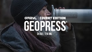 24oz GeoPress® Purifier  Covert Edition [upl. by Einalem398]