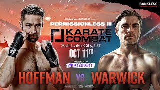 David Hoffman vs Kain Warwick  KC50 Live From Permissionless [upl. by Ennasor]