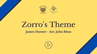 Zorros Theme  James Horner Arr John Moss [upl. by Kcirtemed]