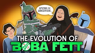 The Evolution Of Boba Fett ANIMATED [upl. by Lodmilla]