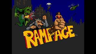 Rampage Arcade  Video Game Years 1986 [upl. by Ayres]