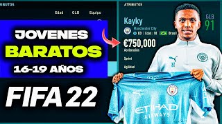 FIFA 22 Jugadores BARATOS y Con GRAN Potencial para MODO CARRERA [upl. by Ahsla]