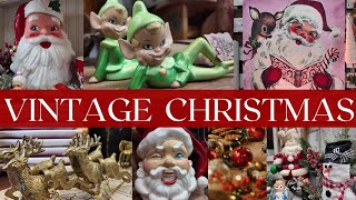 🎄🎀 NEW 🎄🎀 THRIFTING FOR VINTAGE COTTAGE CHRISTMAS  HAVE YOURSELF A MERRY LITTLE VINTAGE CHRISTMAS [upl. by Eimrej30]